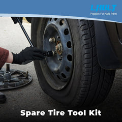 LABLT kit stored in truck spare compartment showing correct OEM fit