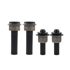 labwork short and tall bushings close-up showing exact fitment and durability