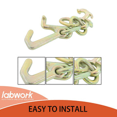 labwork side profile of cluster hook displaying three integrated hook types for versatility
