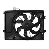 labwork front assembly view showing complete fan and shroud, improves airflow