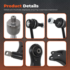 labwork suspension components neatly laid out displaying all parts for quick inventory