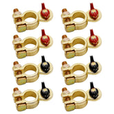 laffoonparts front view of all eight brass terminals showing complete kit and durability