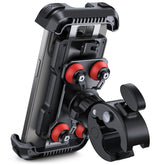 Lamicall front-facing mount showing secure phone hold and visibility for navigation