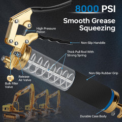LANNIU 0.53" grease coupler detail for secure fitting connection