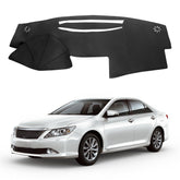 Lantiverse front view of dash cover showing tailored Camry fit and clean look