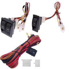 Larlansz front panel switches showing clean layout and easy control