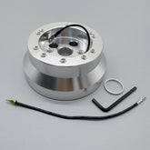 Larlansz front view adapter showing bolt pattern and clean finish for reliable fit