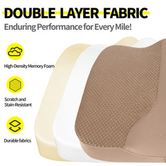 LARROUS memory foam core close-up highlighting supportive comfort