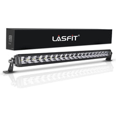 LASFIT front view showing slim bar and durable housing, improves visibility