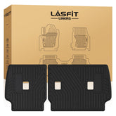 LASFIT cargo mat front view showing full trunk coverage and neat fit
