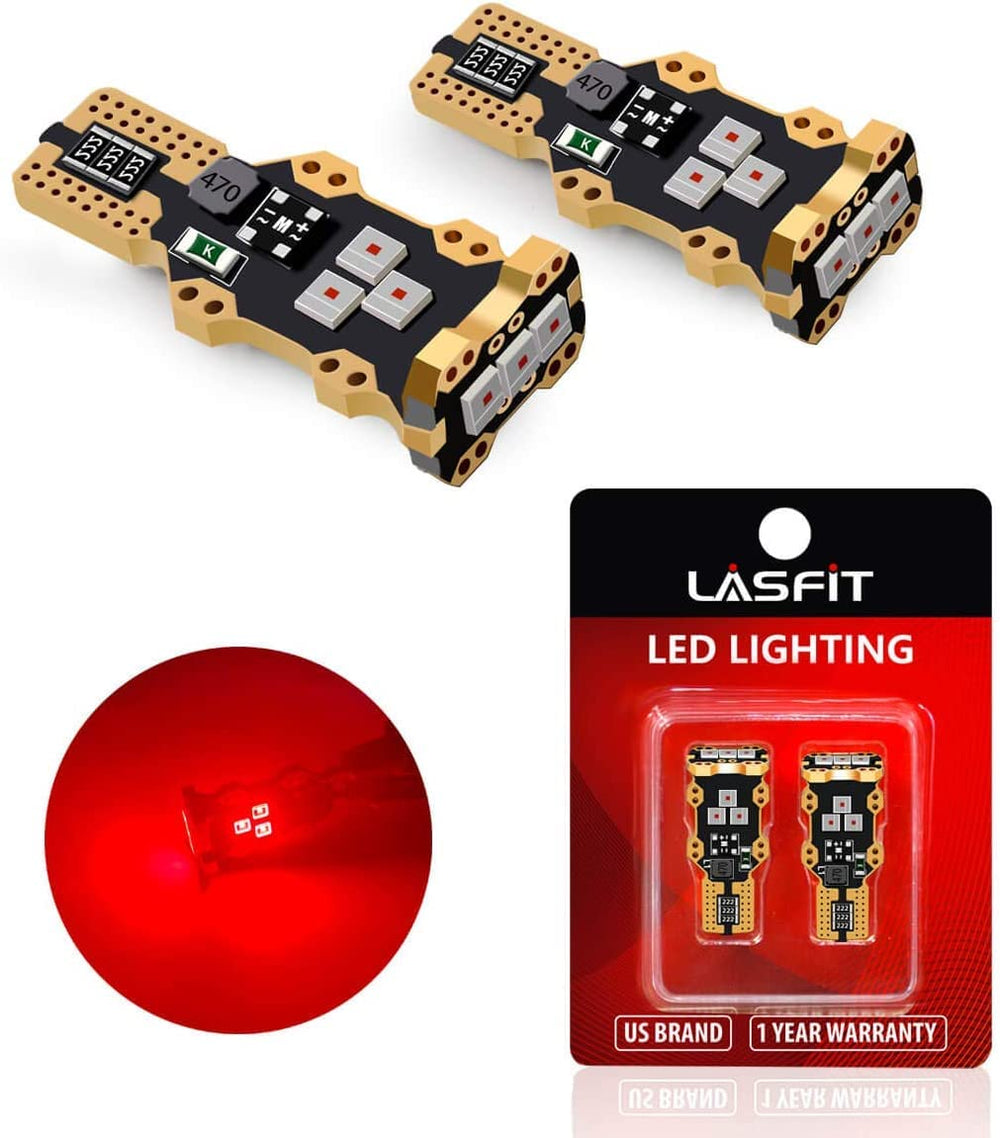 LASFIT 921 front view showing red LED tip and plug, improved visibility