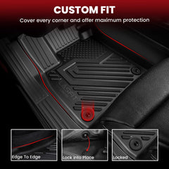 LASFIT cargo liner plus backrest mat protecting cargo area and vertical surface