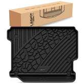 LASFIT cargo mat front overhead view showing full coverage and protection