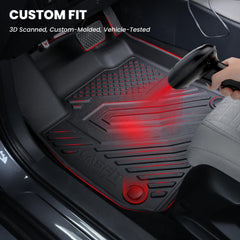 LASFIT raised lip edge detail capturing liquid containment advantage