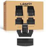 LASFIT driver-side mat front view showing tailored fit and protection