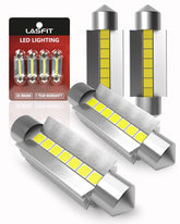 LASFIT front packaging showing 578 festoon LED set and benefits