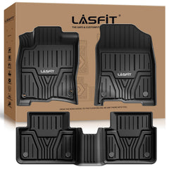 LASFIT front view full set showing complete floor coverage and neat protection