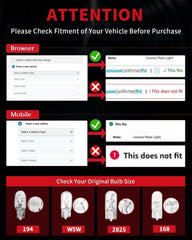 LASFIT installed in license plate light improving plate visibility at night