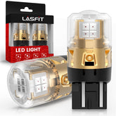 LASFIT front view of 7440 7443 bulb showing form and fit for easy replacement