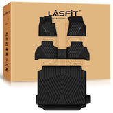 LASFIT front passenger mat showing precise fit and protection