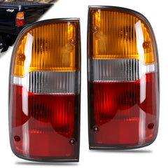 Lathsy front view of tail light assembly showing clean fit and restored look