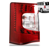 Lathsy front view of driver-side tail light assembly showing full lens and fitment benefit