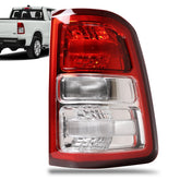 Lathsy front view of tail light showing chrome bezel and clean finish benefit
