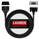 LAUNCH main cable front connector showing secure fit and reliable contact
