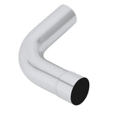 LCGP front view of 3 inch 90° elbow showing shape and fit benefit