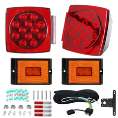 Lcrslitx front view of full assembled kit showing all lights and hardware, clear benefit visibility