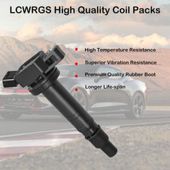 LCWRGS coil installed on a Tacoma engine illustrating easy direct fit