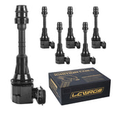 LCWRGS ignition coils front pack view showing full set benefit