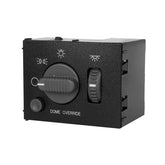 LCWRGS front panel headlight switch showing controls and OEM fit benefit