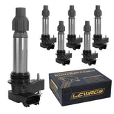 LCWRGS front view of ignition coils pack showing full set and packaging benefit easy replacement