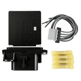 LCWRGS front view of resistor showing fit and restoring fan control