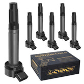 LCWRGS front view of ignition coil pack showing six coils and clean finish for reliable fit