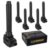 LCWRGS front view of six-coil pack showing complete replacement set and fit