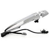 Lcyolada chrome front left handle on vehicle showing fit and finish benefit