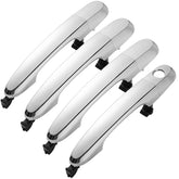 Lcyolada front exterior door handle showing chrome finish and improved curb appeal