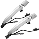 Lcyolada front chrome handles showing smooth finish and accurate fit benefit