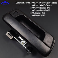 Lcyolada handle installed on truck tailgate restoring original look