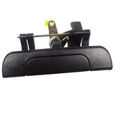 Lcyolada front view of tailgate handle showing textured black finish and OEM look benefit
