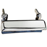Lcyolada front view chrome tailgate handle showing fit and finish benefits
