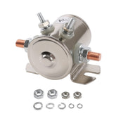 LDMINDA front view nickel-plated solenoid showing durable housing and easy mount benefit