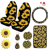 Ldntly steering wheel cover front view adds grip and cheerful style