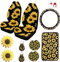 Ldntly steering wheel cover front view adds grip and cheerful style