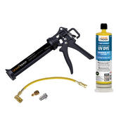 LEAKFINDER LF810 front packaging showing kit components and benefits