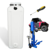 leaptrend front view of oil reservoir shows robust design and easy inspection