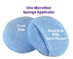 Leather CPR close-up of microfiber texture highlighting gentle, lint-free surface