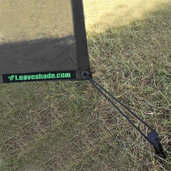 leaveshade close-up of vinyl-coated mesh showing durable texture